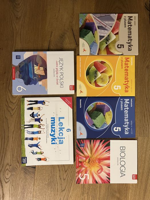 Podreczniki i ćwiczenia klasa 5 i 6