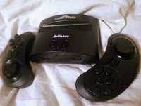 Sega megadrive konsola plus dwa pady 80 gier.