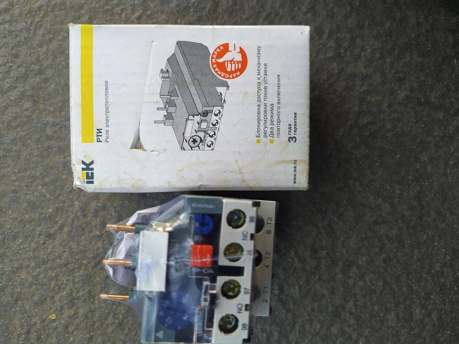 Реле електротеплове РТІ