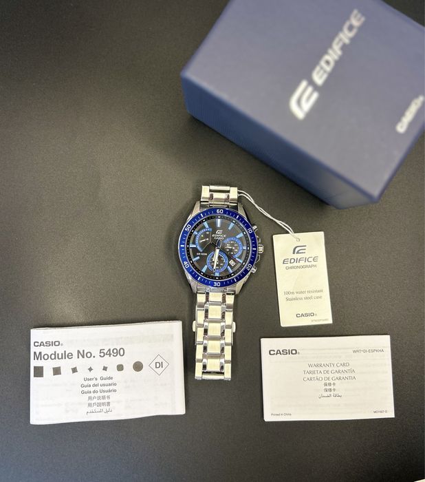 Годинник Casio EDIFICE EFR-552 оригінальний, новий, повний комплект