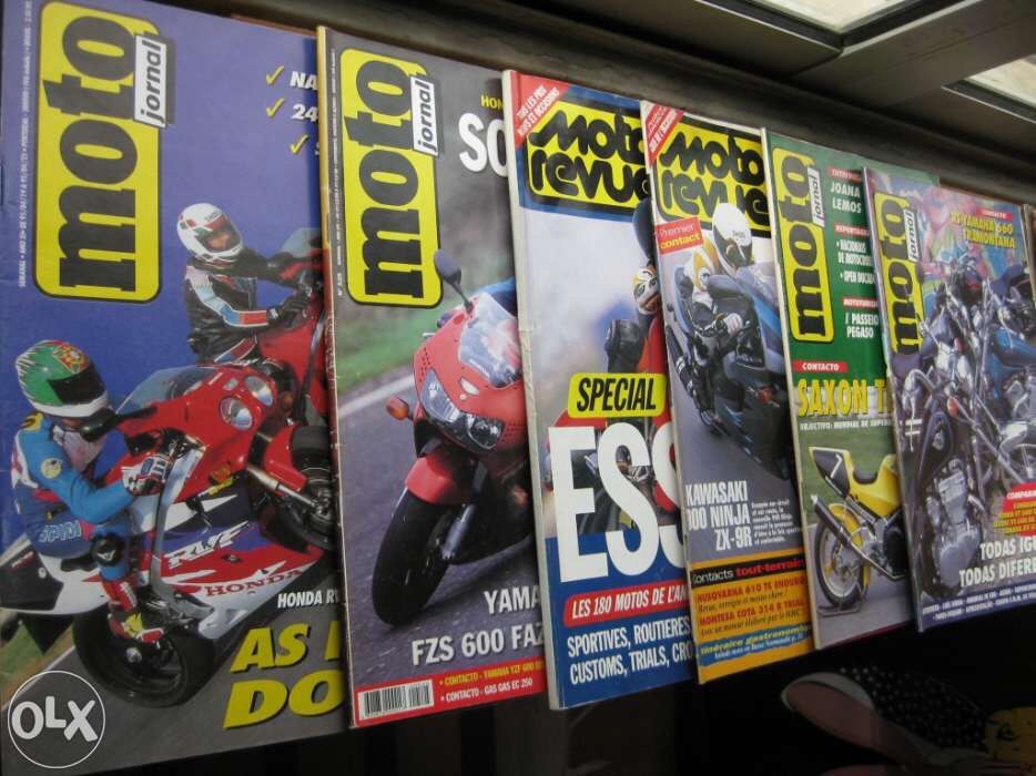 Dezenas Revistas Motojornal vintage