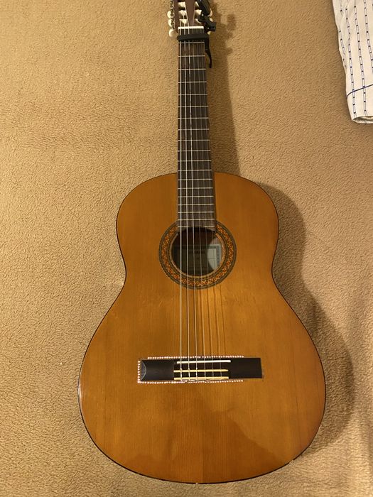 Guitarra Acustica com capo e tuner