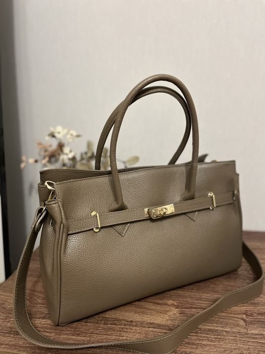 Шкіряна сумка  Тоут великий Virginia Conti