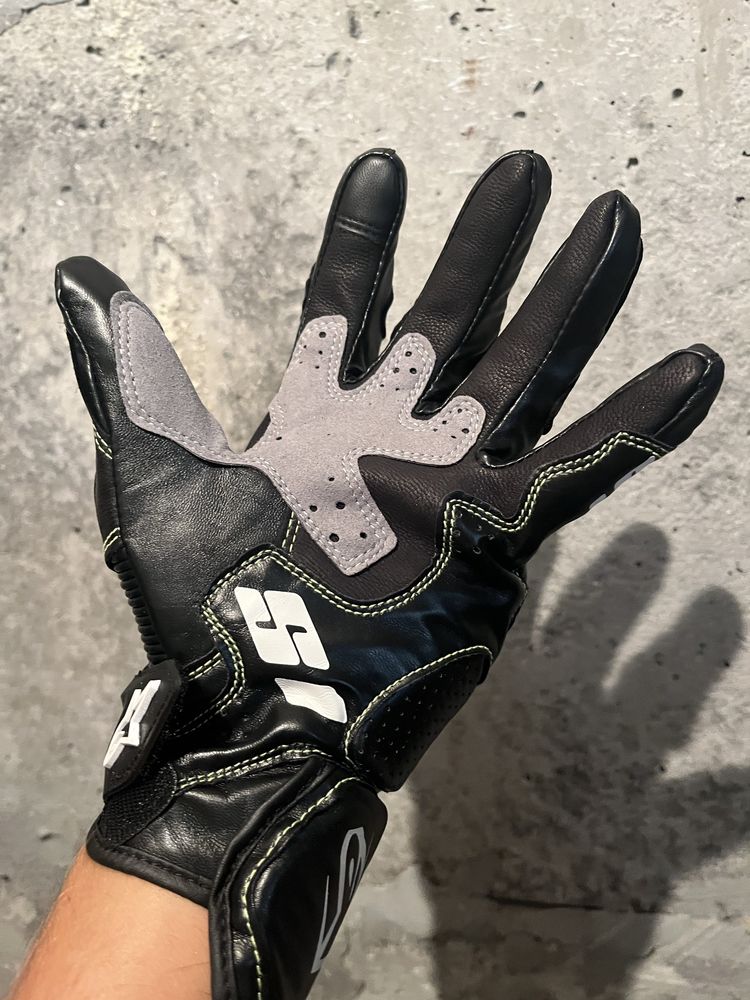 Мото перчатки alpinestars s1 шкіряні моторукавички
