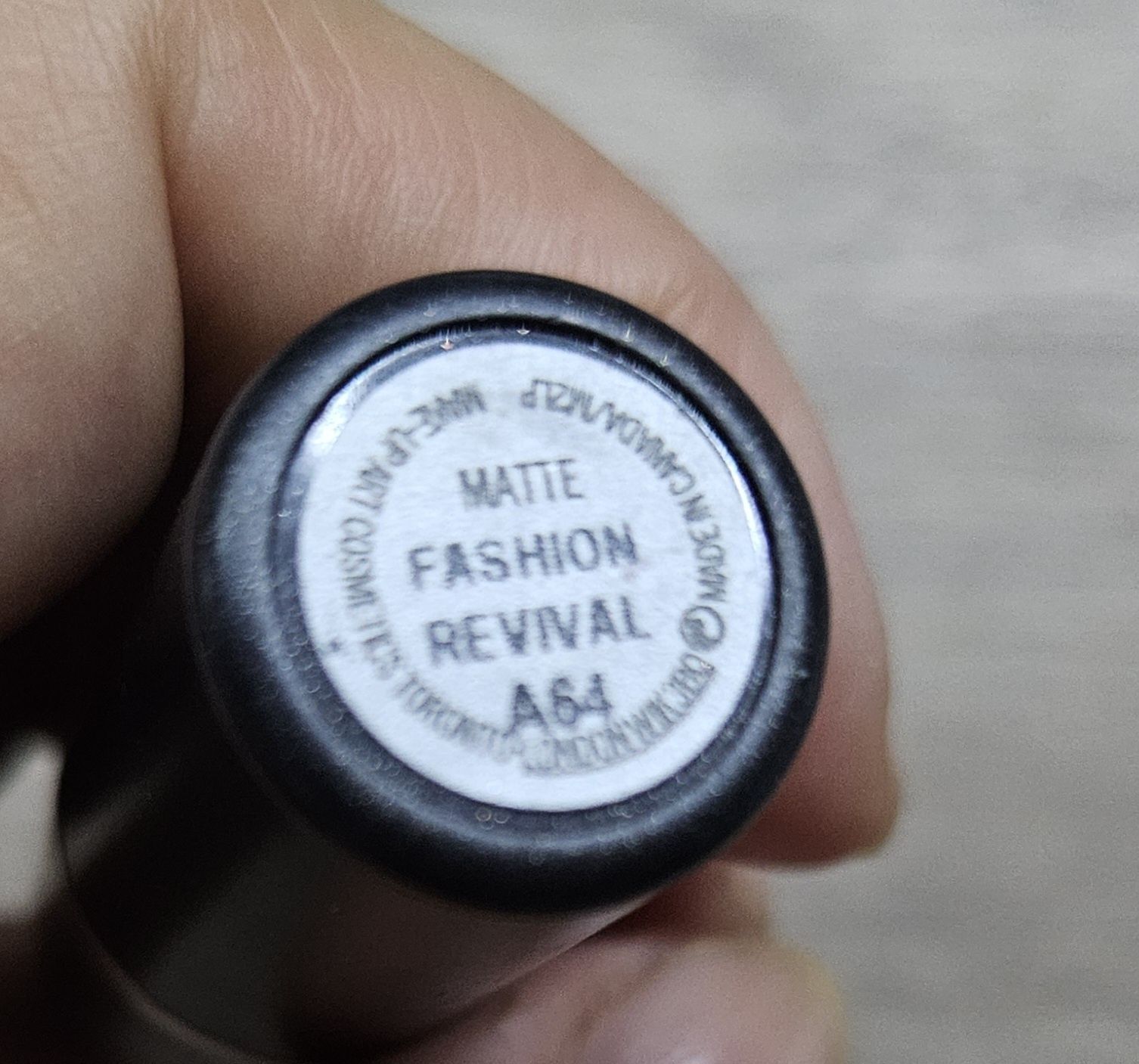 Mac fashion revival szminka makijaż