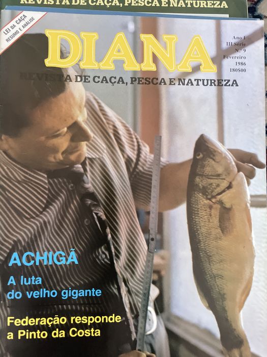 Revistas Caça e Pesca DIANA (38 revistas)