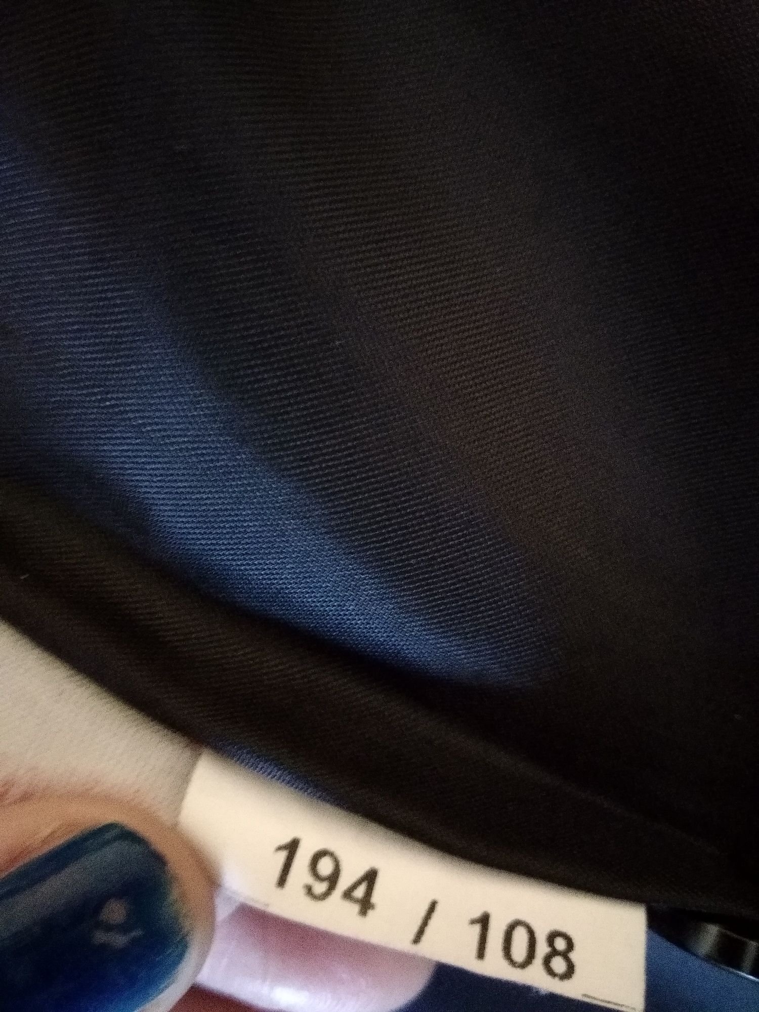 Trzyczęściowy garnitur męski XXL