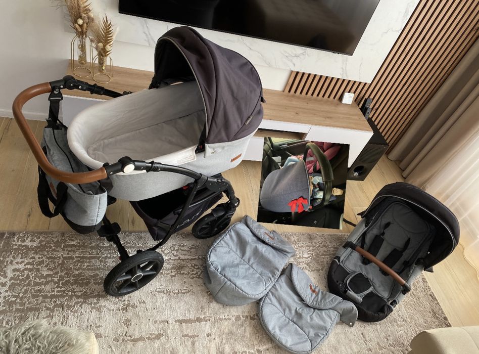 Wózek Dziecięcy 3w1 Riko