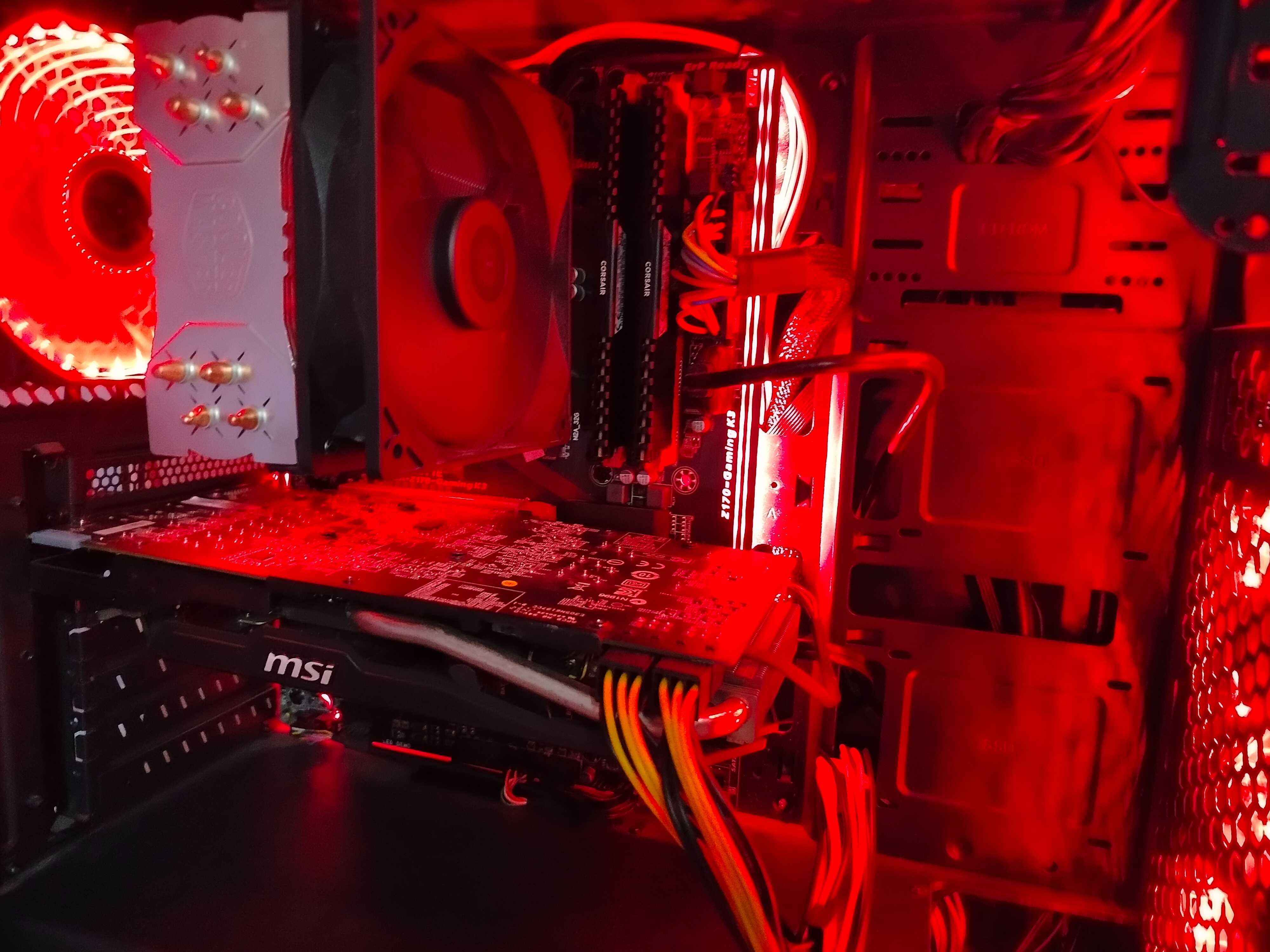 Komputer I5-6600k z170 2x8gb 2133 R9 270x 2gb m.2 128gb +SSD 256gb