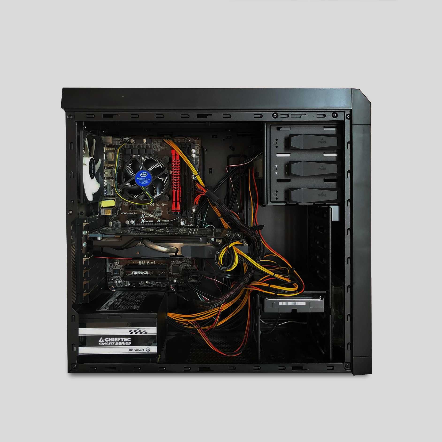 Komputer stacjonarny Intel core i5 Asus r9 280 series