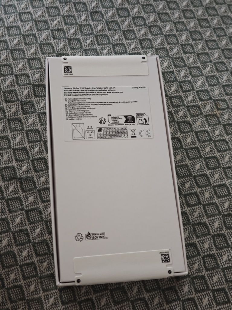 Samsung A56 256GB preto novo