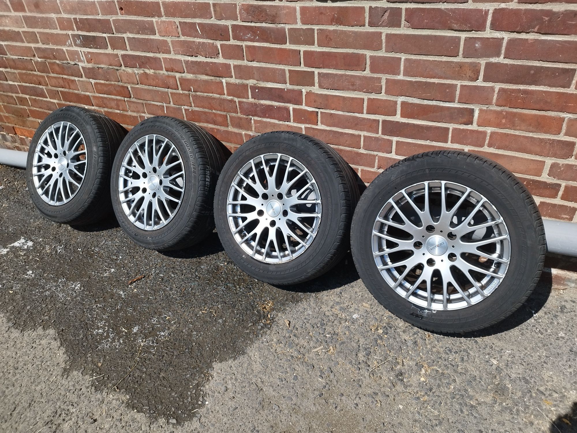 Koła felgi Dezent BMW 5x120 r16 opony Bridgestone