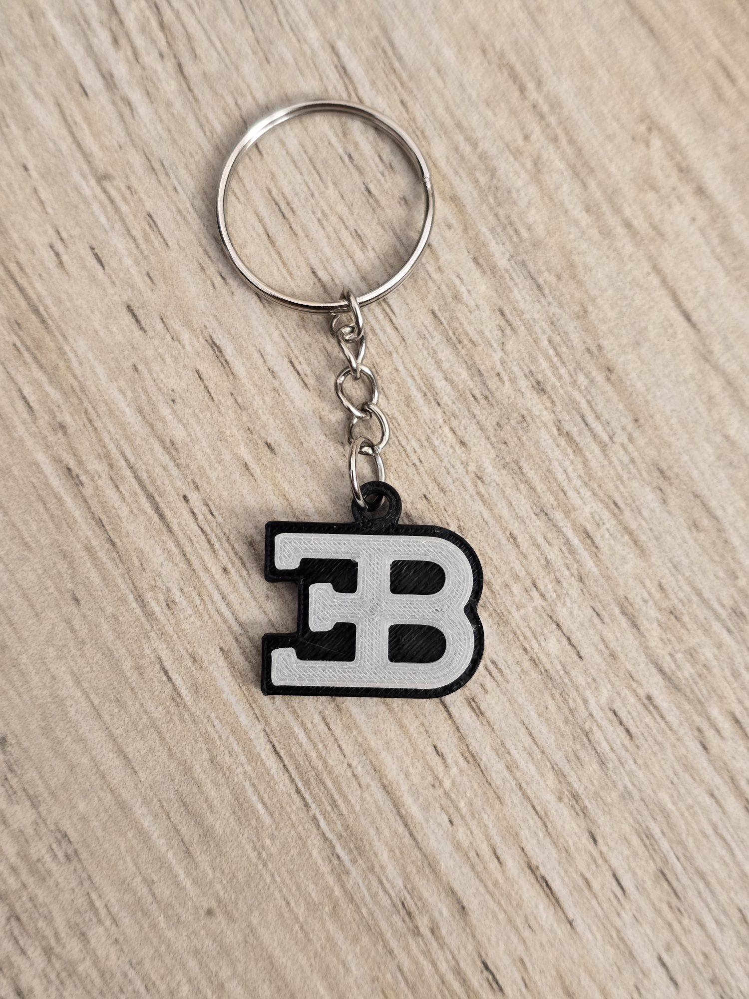 Breloczek Bugatti- Świeci w Nocy! 3d -Druk3d fidget Keychain mixGadzet