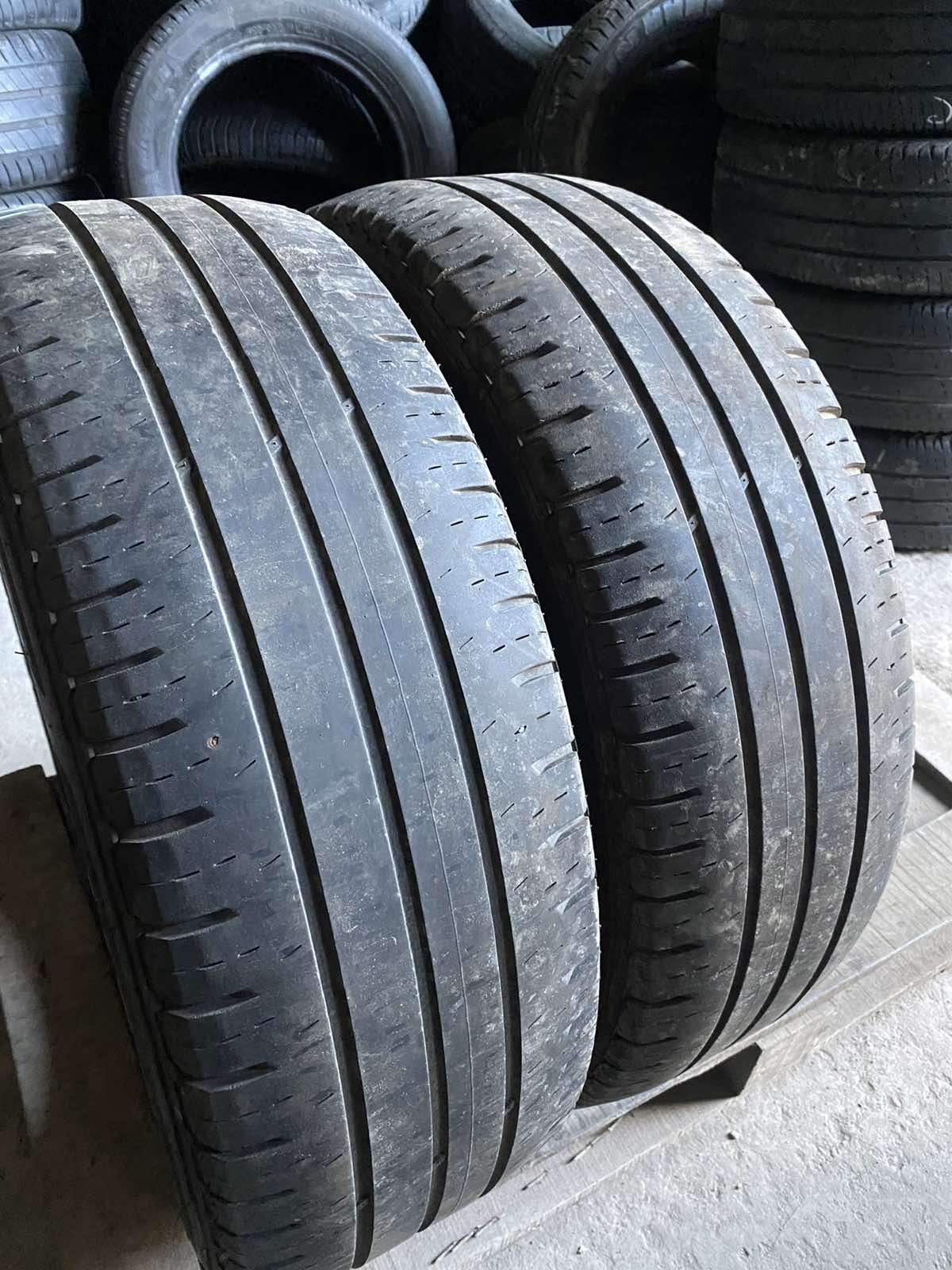 215.65.16c Hankook 2шт лето БУ склад шины резина из Европы 65 R16С