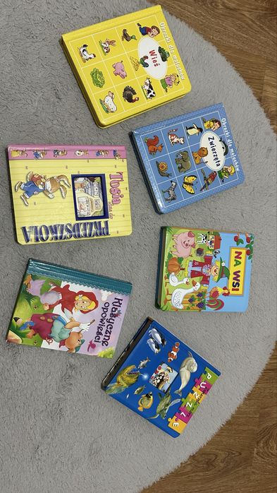 Zrstaw ksiazek puzle ukladanki   6 szt