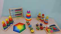 Jogos educativos/Material de estimulação
