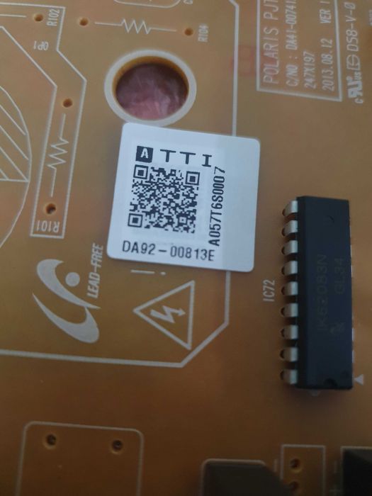 Placa eletronica principal para frigoríficos samsung DA92