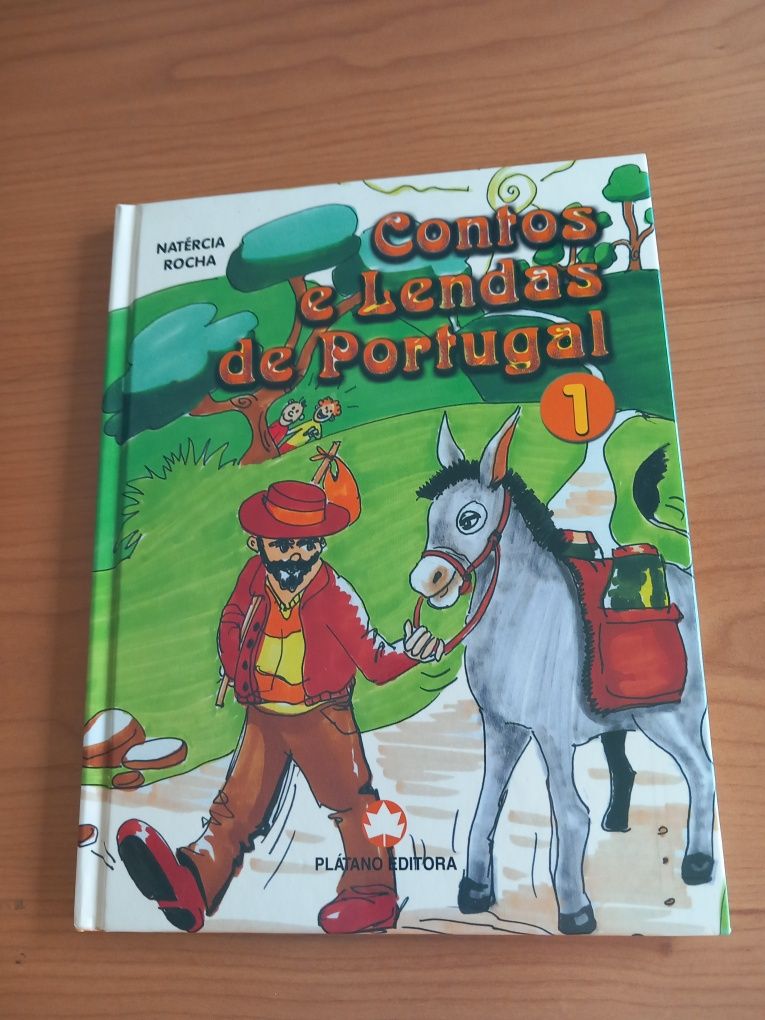 Livro infantil Contos e lendas de Portugal 1 de Natércia Rocha
