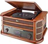 Gramofon Dual NR 50 Radio cyfrowe DAB+ FM CD MP3 USB KASETA AUX-in