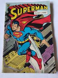 Superman komiks vintage z roku 1981