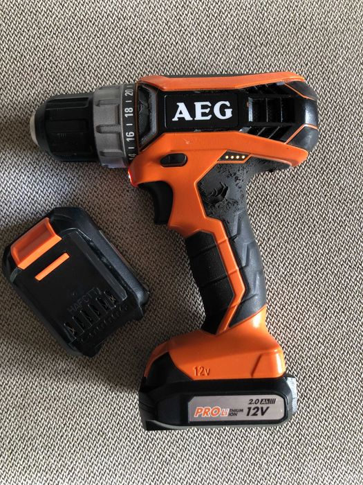 AEG aparafusador berbequim a bateria 12v