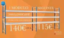 Racks/estantes Picking (novas) para vários kg  2000Ax2000Cx60P 3niveis