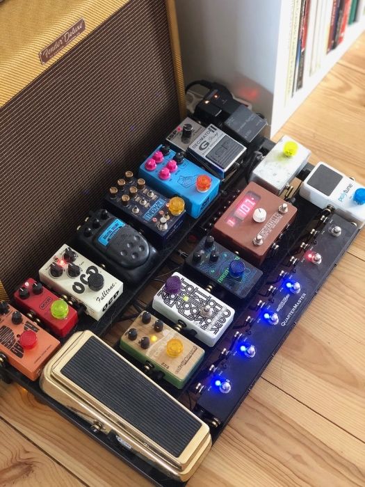 Pedaleira Boss CHASEBLISS Cioks Dunlop Fulltone JHS MXR TC PEDALTRAIN