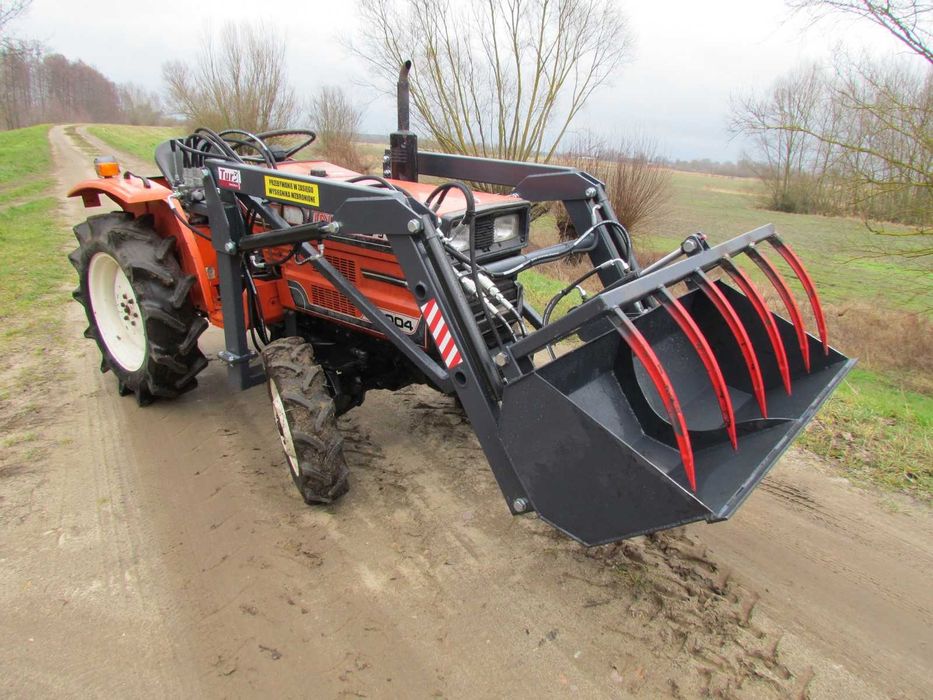 Hinomoto 2004 minitraktorek glebogryzarka tur 4x4