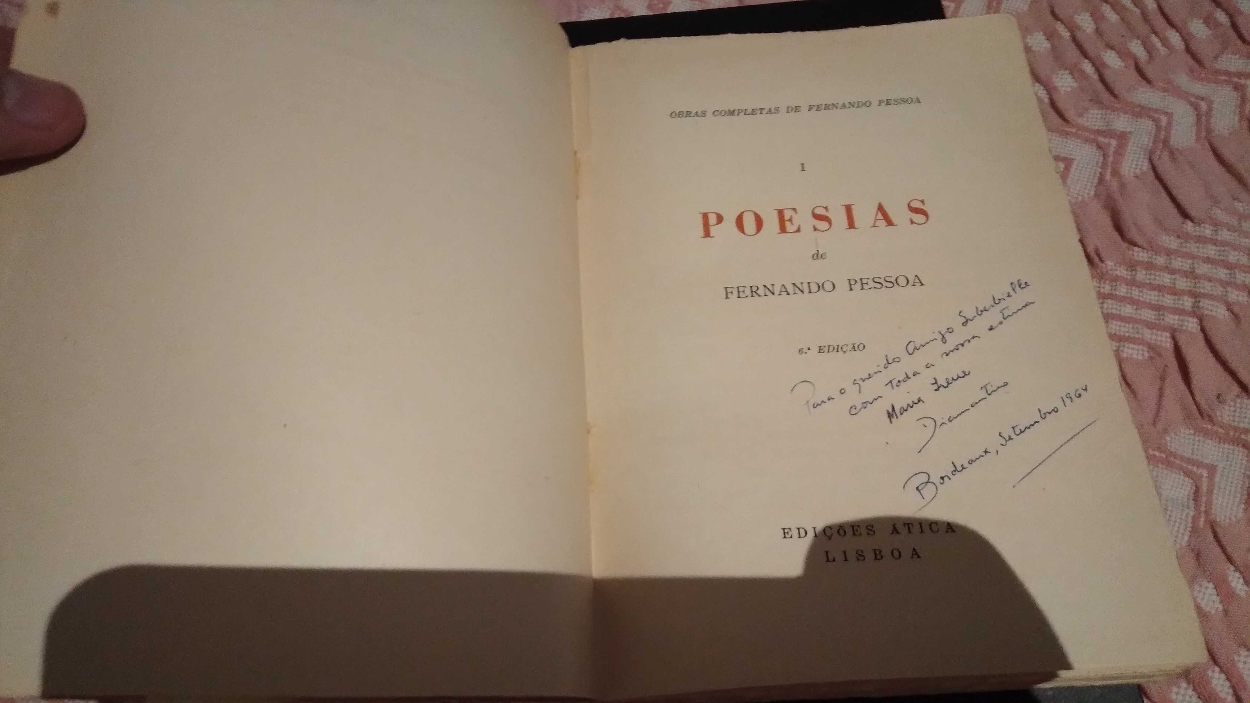 Poesias de Fernando Pessoa - 6ª Edição - 1961