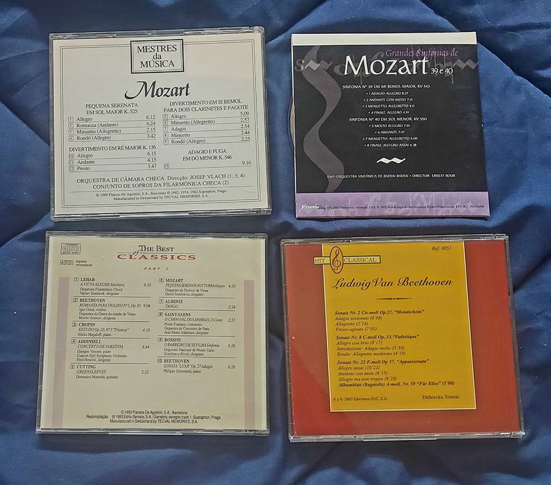Vários CDs Vários autores