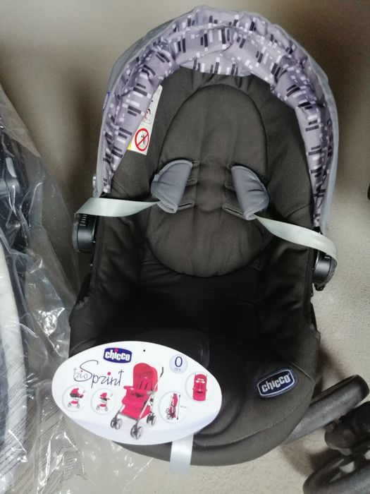 Trio spring chicco cinza