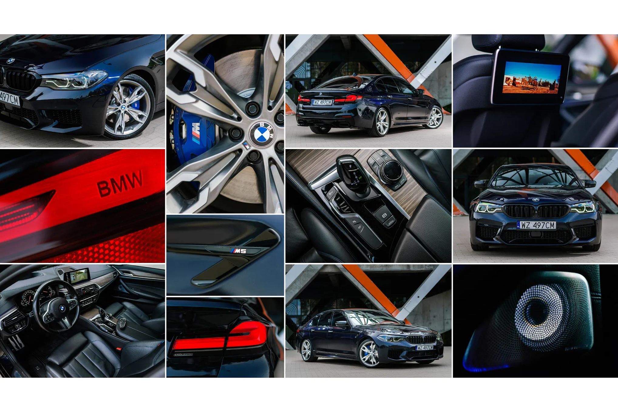 BMW Seria 5 Piękne Bmw M5 M550d FULL OPCJA KONFIG NA 606 tyś zł, FV23% 480KM