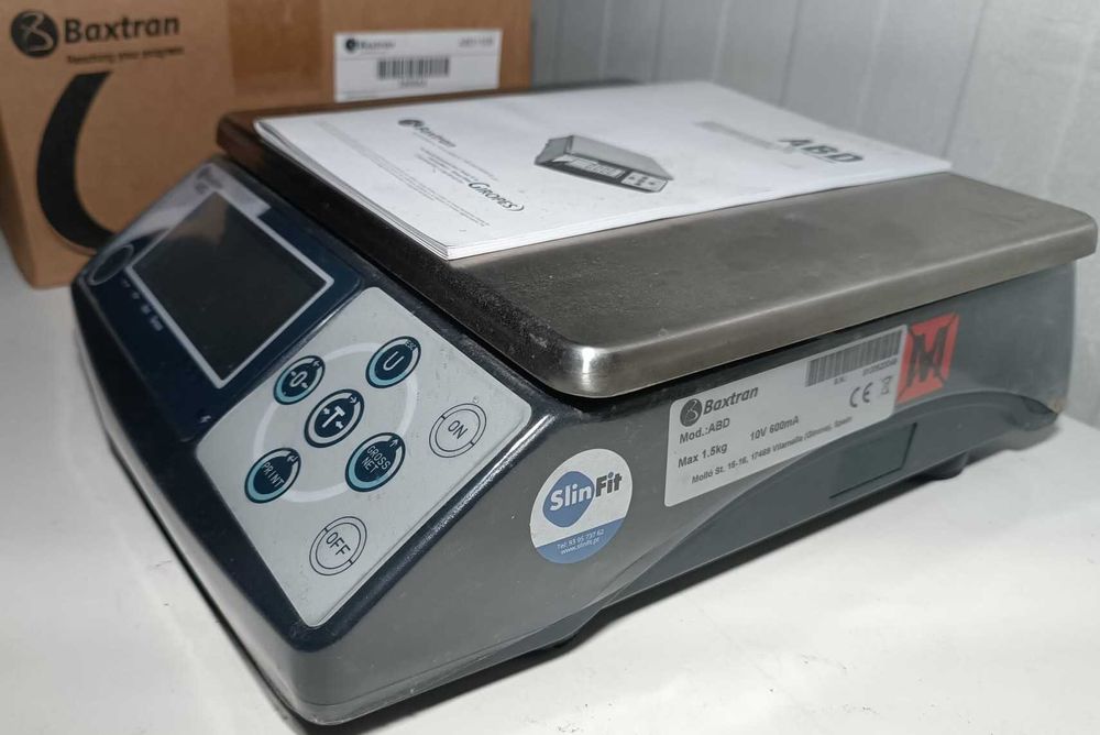 Balanças ABB Baxtran 1,5 Kg e 35Kg