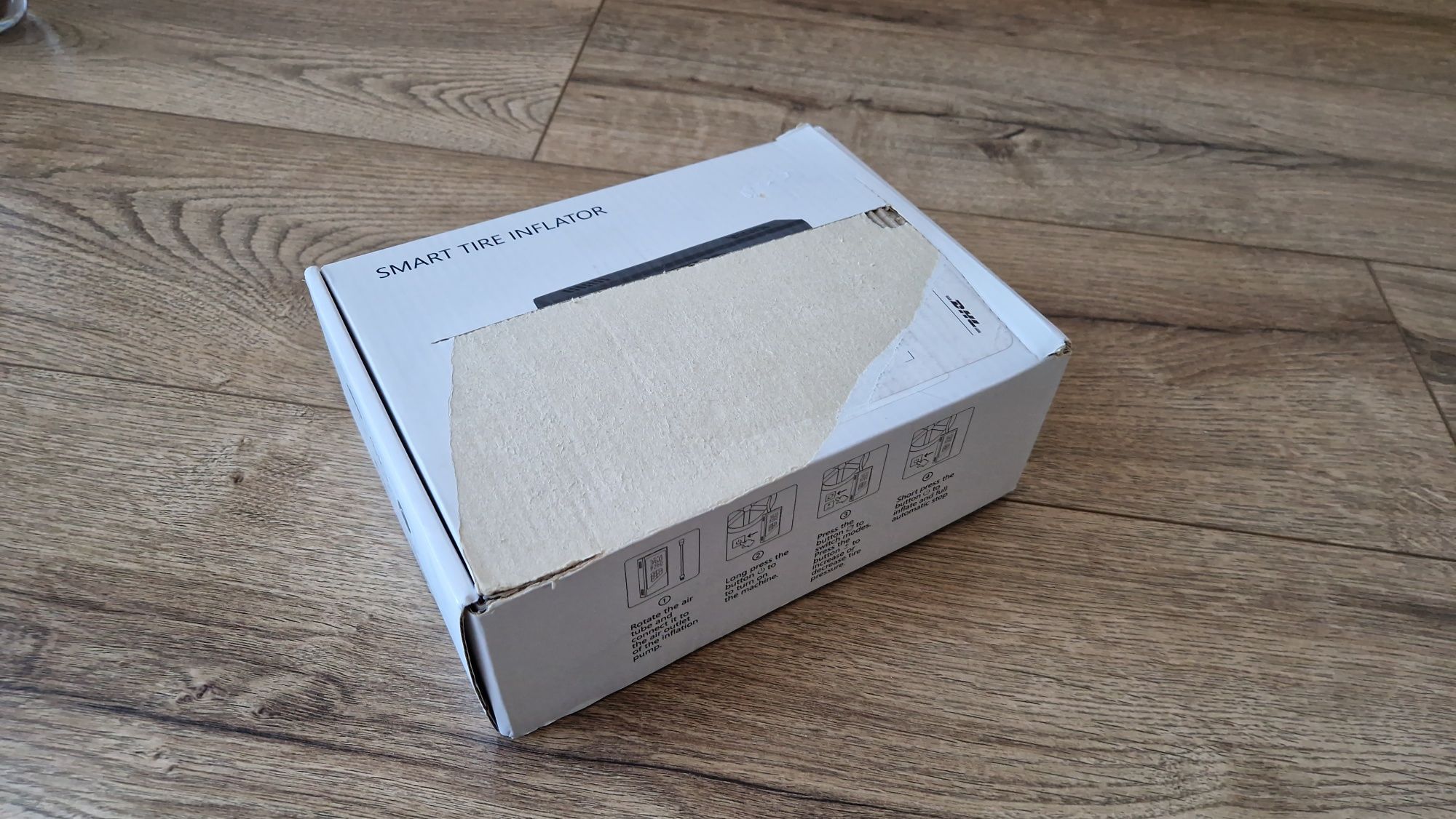 Przenośna elektryczna pompka rowerowa, 150 psi, 10 000 mAh OUTLET