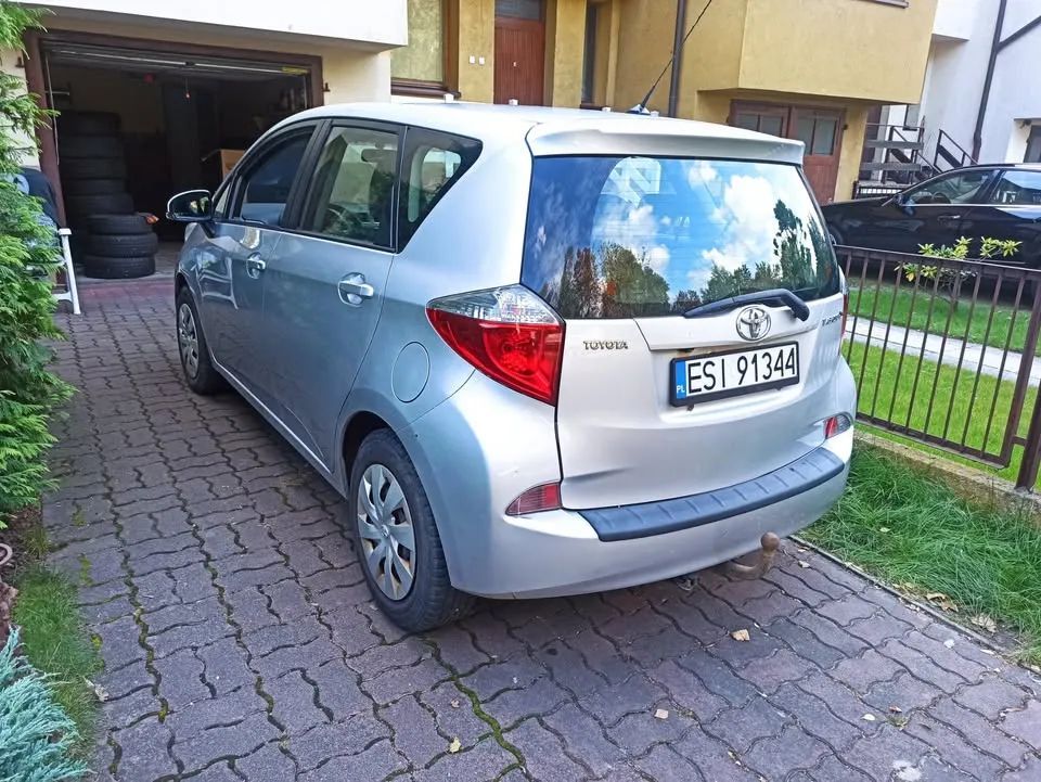 Toyota Verso S Zarejestrowany, 1,3 + LPG (2 letnie), bezwypadkowy