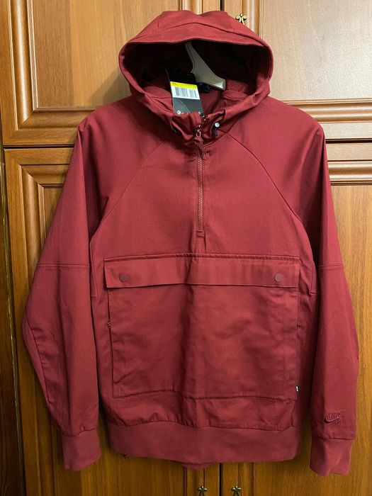 Nike анорак новий бордовий канвас розмір S