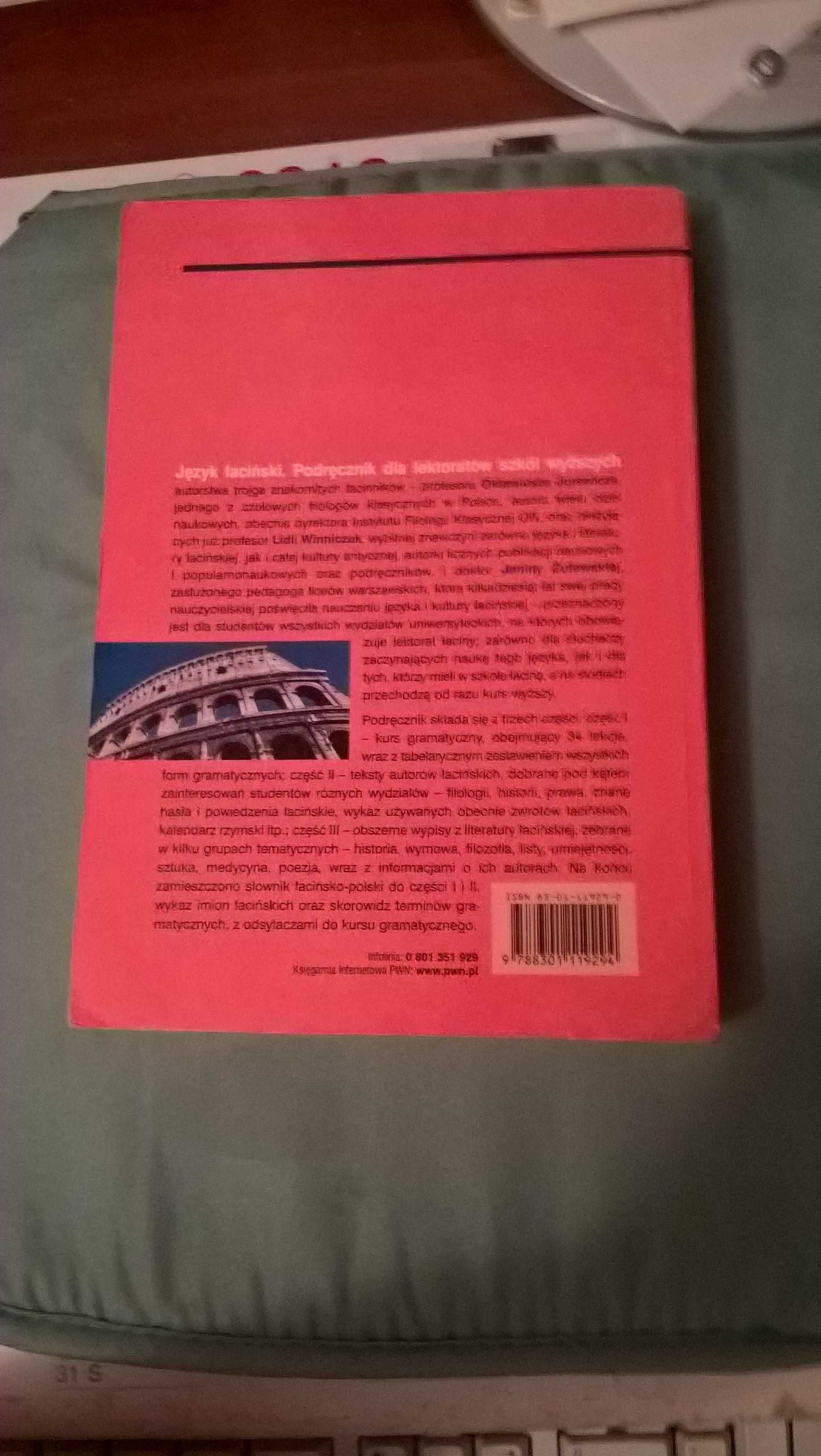 Język łaciński podręcznik dla lektorów szkół wyższych O. Jurewicz