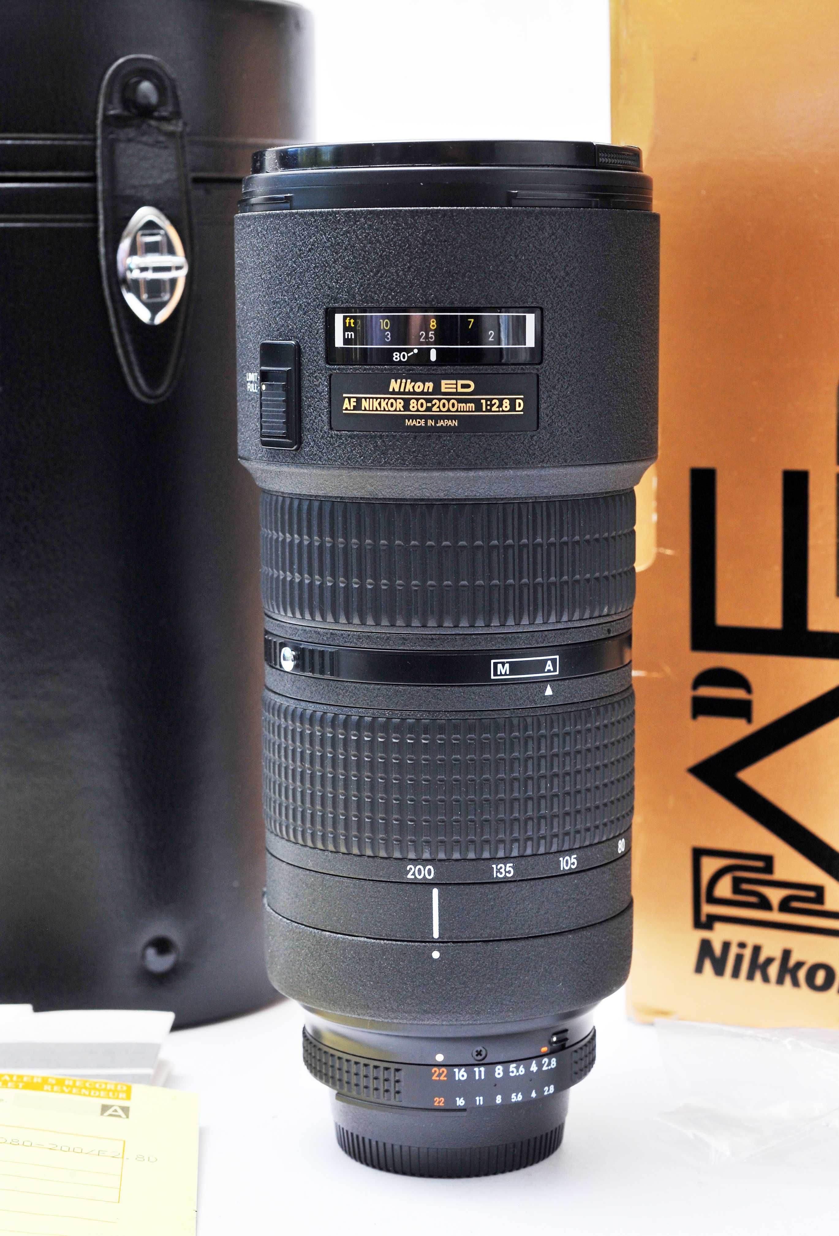 Nikon 80-200mm f2.8  AFD Excelente estado