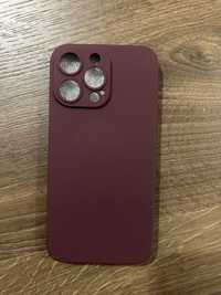 Etui iphone 14 pro max - blady burgund bordo
