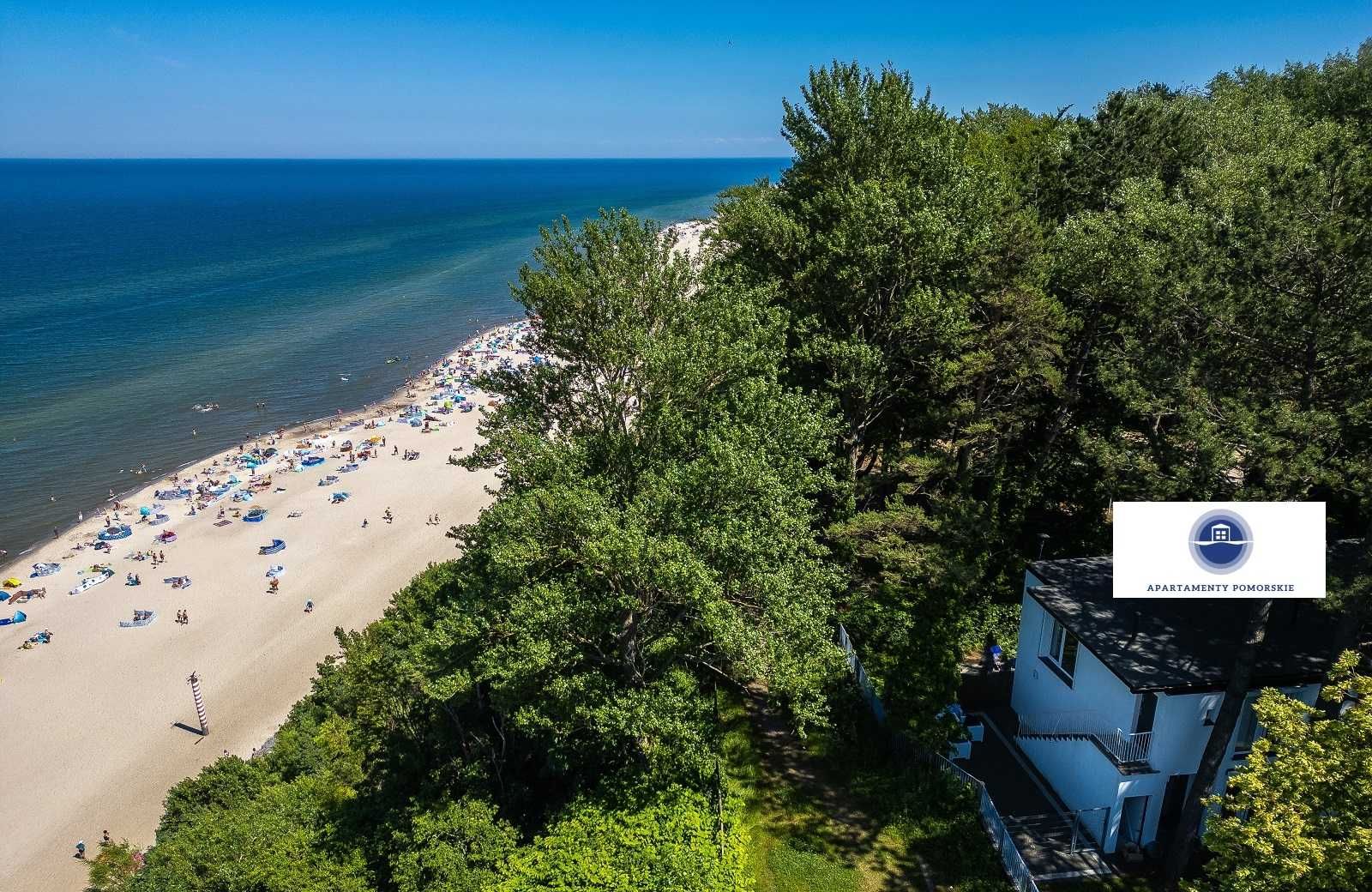 2-pokojowy apartament z wyjątkowym widokiem na morze, 100m od plaży