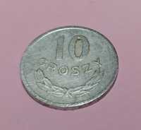 10 groszy z 1968 r