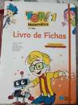 Livro de fichas novo Top 1 matemática