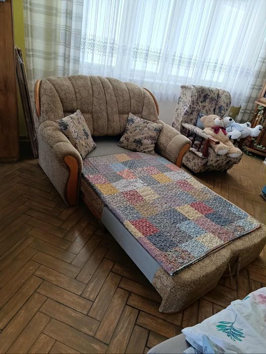 KANAPA rozkladana z funkcją spania