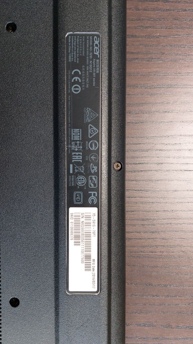 Computador Acer Aspire