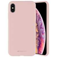 Etui Mercury Silicone Iphone X/Xs Różowo -Piaskowy/Pink Sand