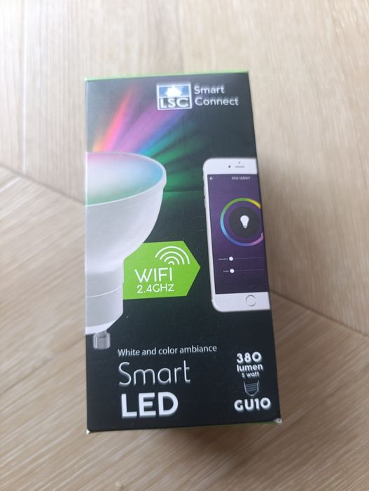 Żarówka lampka LED kolorowa