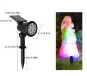 Lampa solarna led ogrodowa