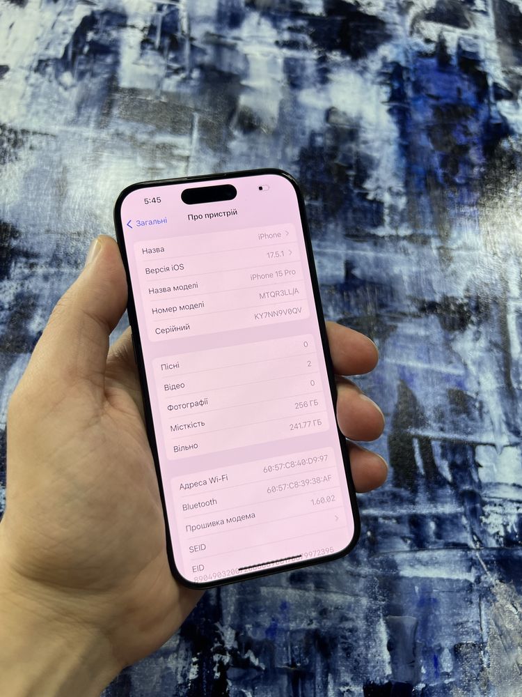 Iphone 15 Pro 256gb Black Titanium Neverlock