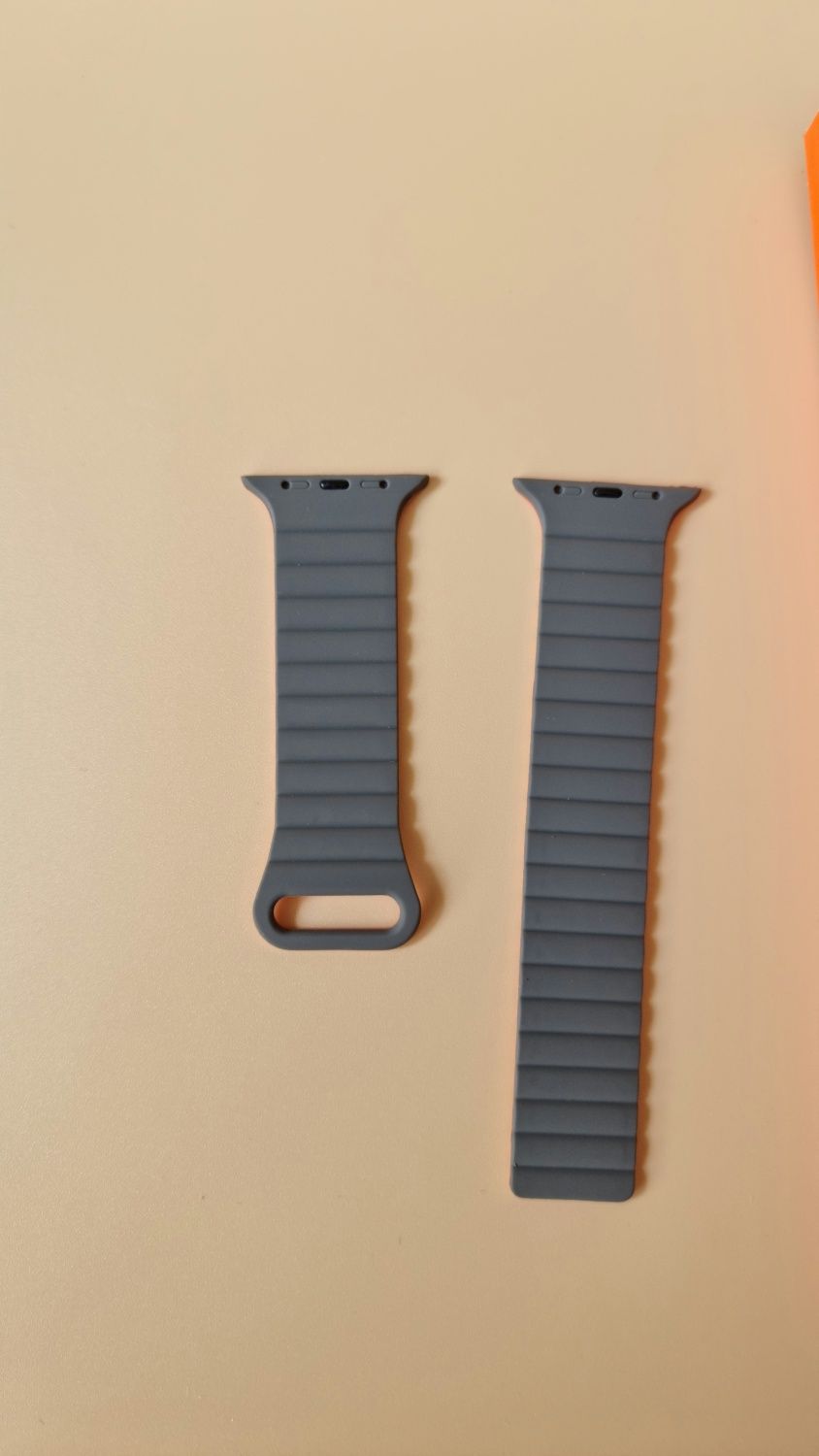Pasek do Apple Watch 42,44,45mm.  Silikonowy pasek z zapięciem magnety