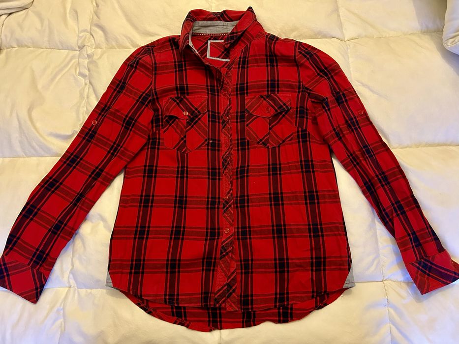 Camisa ao xadrez (Tamanho S/M)